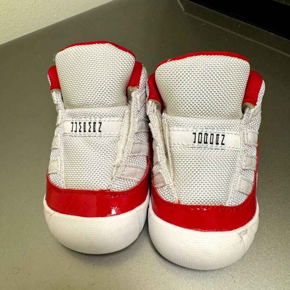Jordan 11 Retro Crib Bootie Cherry - 4C